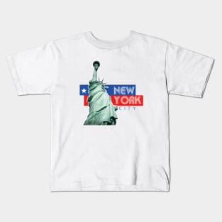 New York City print design. Kids T-Shirt